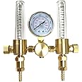 Dual Output Argon Regulator Flow Meter Mig Tig 0-60CFH CGA580 Inlet 5/"8 UNF-18RH Outlet