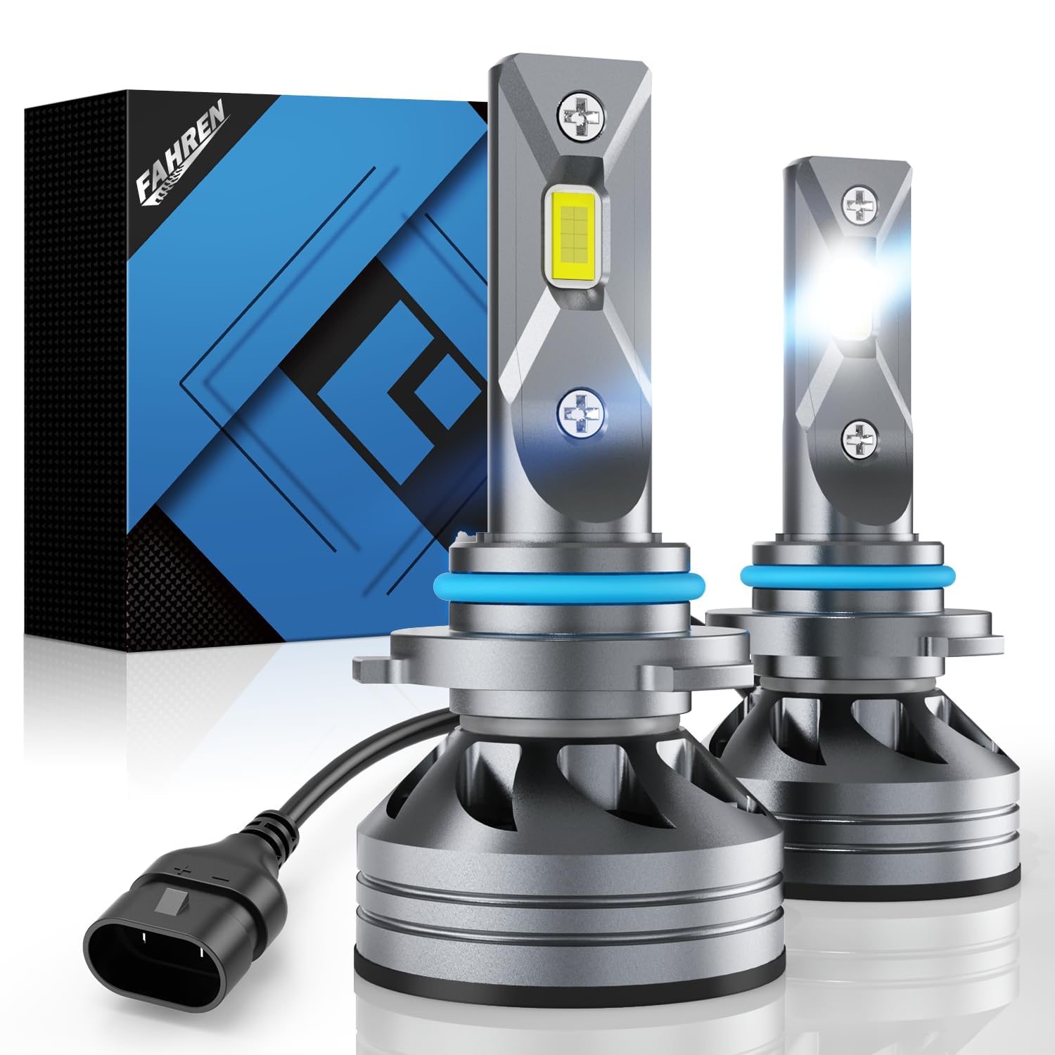 Upgraded HB3/9005 Light Bulb, 40,000LM Super Bright