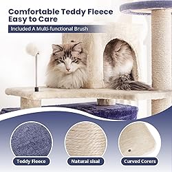 HYABi 53 Inch Ocean Theme Cat Tree