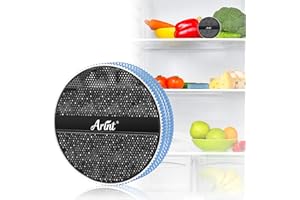 Arint Fridge Deodorizer, 20-Minute Efficient Refrigerator Deodorizer Odor Eliminator, 12x Extended Freshness, More Effective Than CH-CUT and Baking Soda, Blue