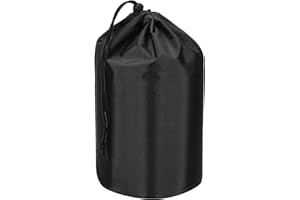 PATIKIL Stuff Sack, Waterproof Outdoor Storage Sack Portable Drawstring Dust Flap Bag Lightweight Sleeping Bag for Camping Hi