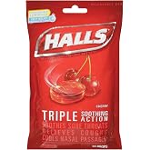 Halls Cherry Bag, 12-Count Packages