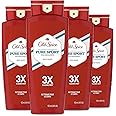 Old Spice High Endurance Body Wash for Men, Pure Sport Scent, 18 FL OZ (532 mL) (Pack of 4)