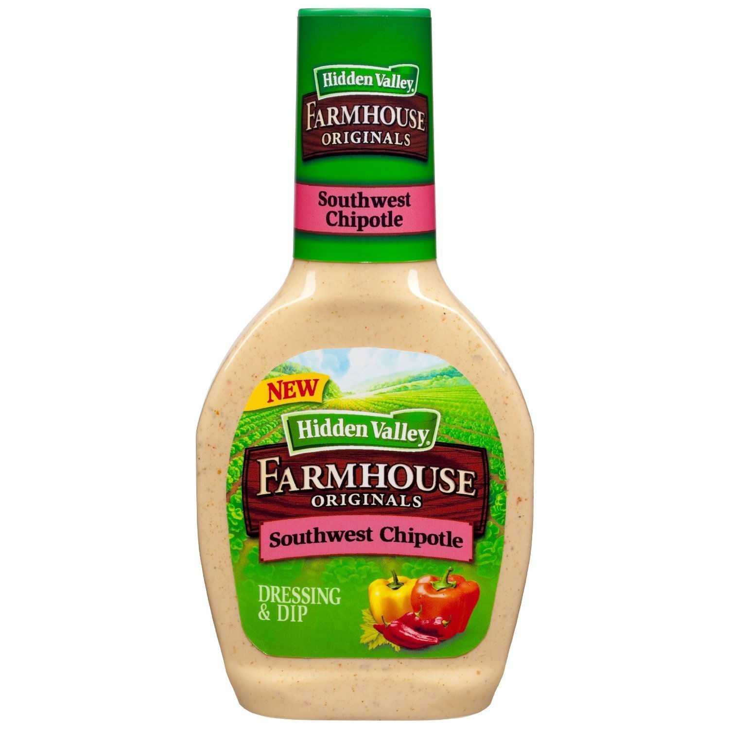 Hidden Valley Farmhouse Originals Creamy Dressing Southwest Chipotle 16 oz
