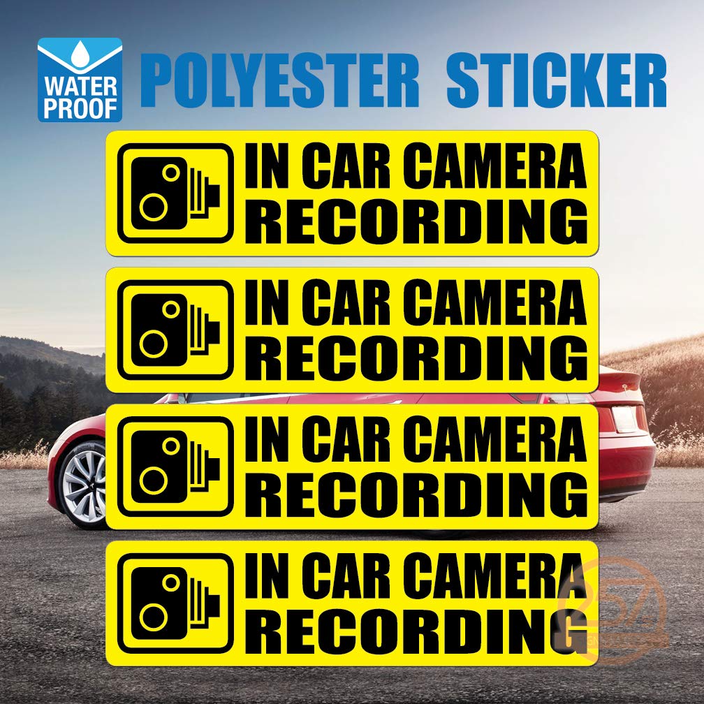 in Car Camera Recording Sticker Dash Cam on Board Video Amazon.in