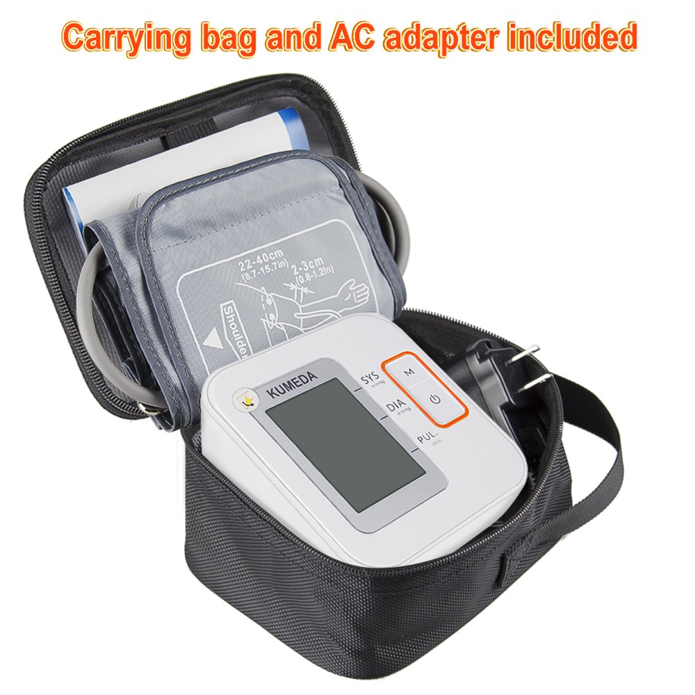 Blood Pressure Monitor,KUMEDA FDA Approved Accurate Automatic Digital Upper Arm Style Blood Monitor with Gray Cuff(Fits 8.7\