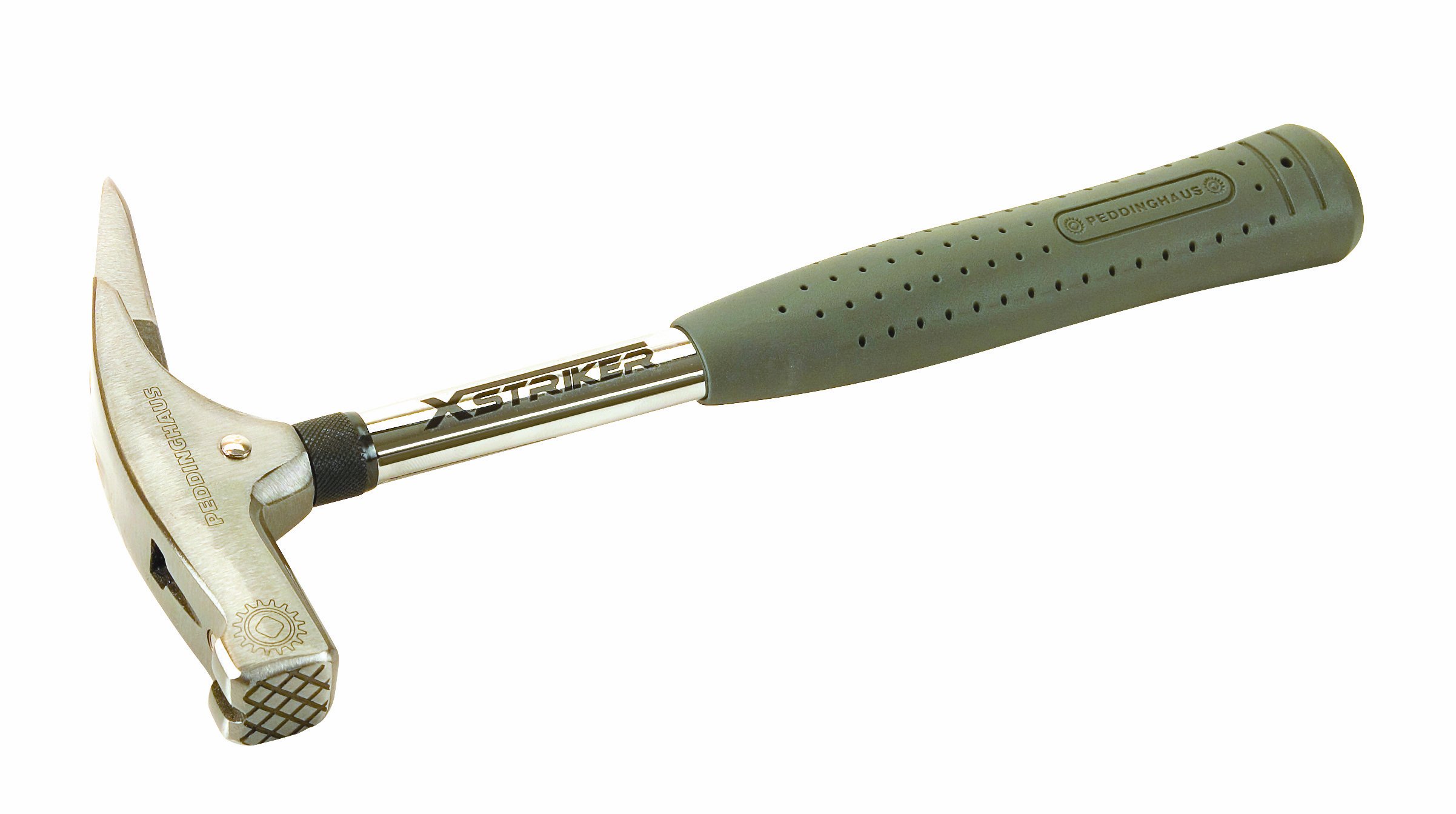 Peddinghaus 5123250000 "Xstriker" Carpenter's Hammer Polished, Silver/Black