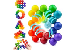 rytopt Fidget Toys for Adults Kids, Educational Ball for 3-12 Year Boys and Girls Toddler Travel Toys, Stocking Stuffers for Adults and Kids