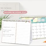 Koncci Desk Calendar 2026-2027 18 Months 22x18cm with 234 stickers view 5