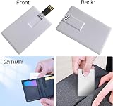 Fenglangrong 10 Pack 2GB USB Flash Drive White Credit Card Shape Memory Stick U view 5
