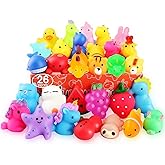 nobasco Squishies, 26 Pack Mochi Squishy Toys - Kawaii Cat Squishys Slow Rising Animals - Party Favors, Goodie Bag, Birthday 