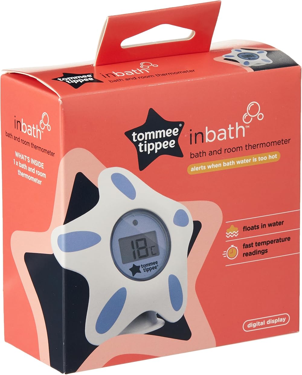Tommee Tippee Bath and Room Thermometer TT Bath & Room Thermometer