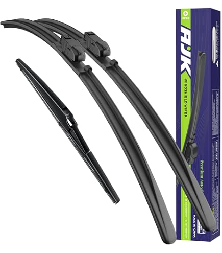 DENSO Hybrid Front Window Wiper Blade DUR053L - 530mm - Premium Graphine Coated All Season Replacement Windscreen Wipers - OEM Reference: 1608028780 - U-Hook Arm - LHD