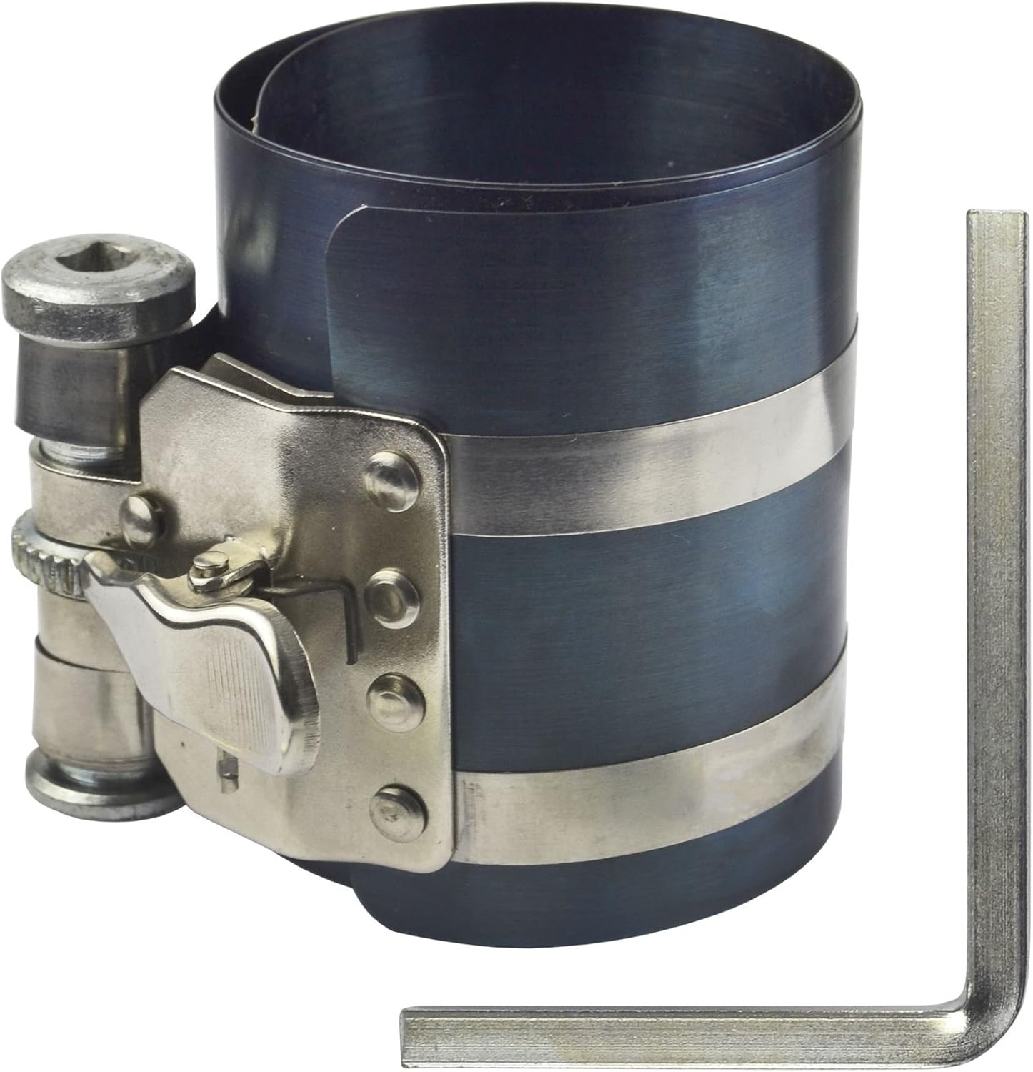 AB ToolsUS Pro 75mm / 3" Engine Piston Ring Compressor Ratchet Type