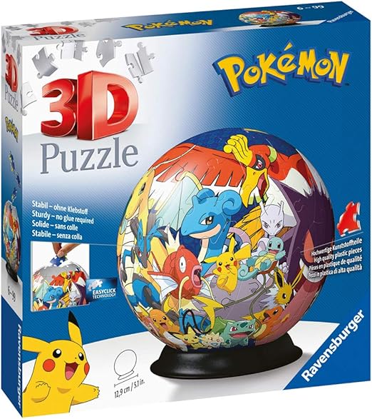 Ravensburger 11785 Pokemon 72 Piece 3D 