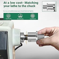 HAowosi Lathe Headstock Spindle Adapter,Converts