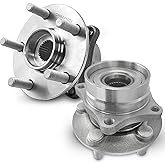 Pair 513265 Front Wheel Bearing Hub Assembly Compatible with Toyota Prius 1.5L 2004 2005 2006 2007 2008 2009 Hub Bearing, 5 Lug