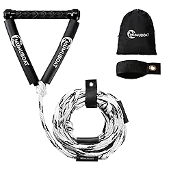 MUMUBOAT Wakesurf Rope with Handle, 25ft Adjustable