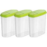 Boîtes Conservation Aliments Kigima 5.7L - Lot De 3 | Hermétiques Pour Céréales Et Alimentation