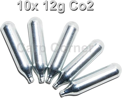 Unisex S Co2 Gas Powerlets Cartridge Air Rifle Pistol Gun 12g unisex s co2 gas powerlets cartridge air rifle pistol gun 12g silver