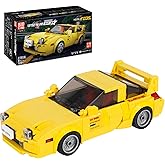 Mould King Speed Champions Mazda RX-7 FD3S Model Car Building Kit with Display Box, 27016 Initial D Realistic Car Building Bl