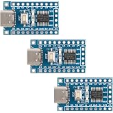 MusRock 3pcs STM8S003F3P6 Development Board for STM8 Core Learning Module with Type-C Interface
