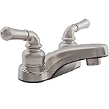 Dura Faucet DF-PL700C-SN RV 2-Hole Bathroom Faucet