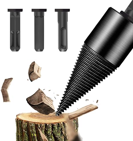 Amazon.com: Wood Splitter Drill Bit 3 pcs, Firewood Drill Bit Wood