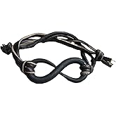 ARTIZANSTORE Iron Infinity Bracelet | Unisex Mens Womens Jewellery | Handmade Iron Jewelry | Vintage Charm | Ideal Iron Gift