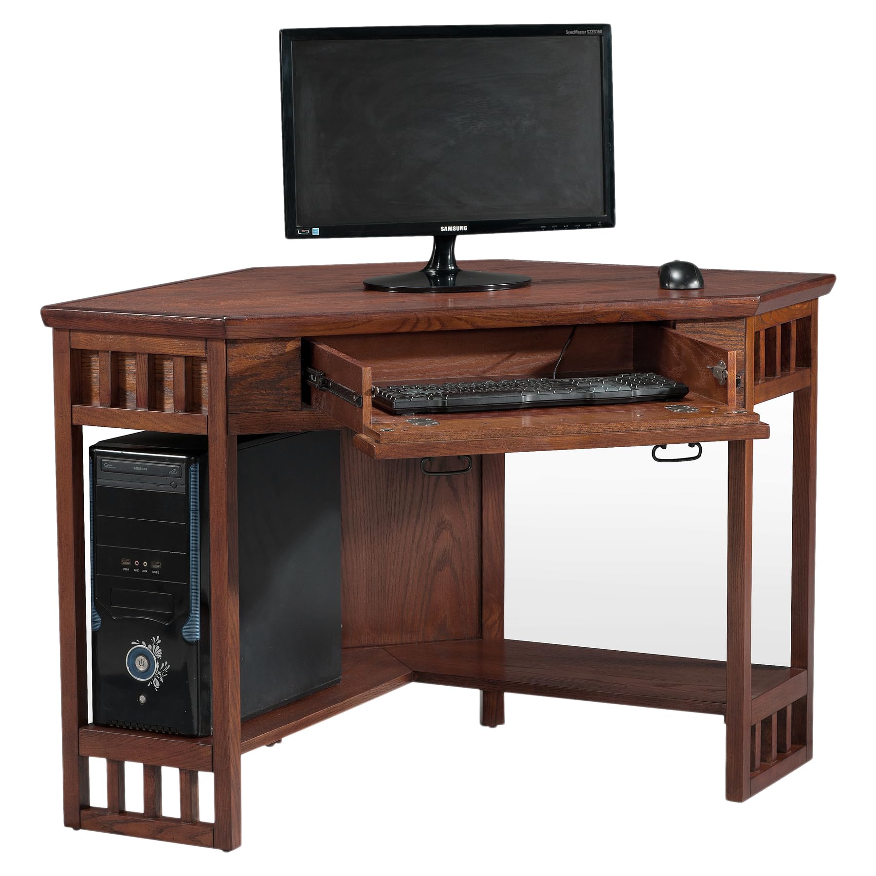 Leick Home 82430 Mission Corner Desk, Writing
