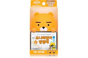 SAFFRON AURA AURA Monitor-Mounted Air Freshener RYAN - Blue Sky Scent with Woody and Floral Notes - Odor Fighting Car Fresheners - No Spill Odor Absorber (4.5 ml/0.15 fl oz)