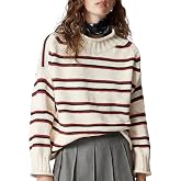 Wyeysyt Womens Oversized Rollneck Sweater Chunky Sweater | Fall Winter Knitwear, Cable Soft Sweater, Pullover