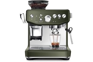 Breville Barista Express Impress Espresso Machine, Olive Tapenade