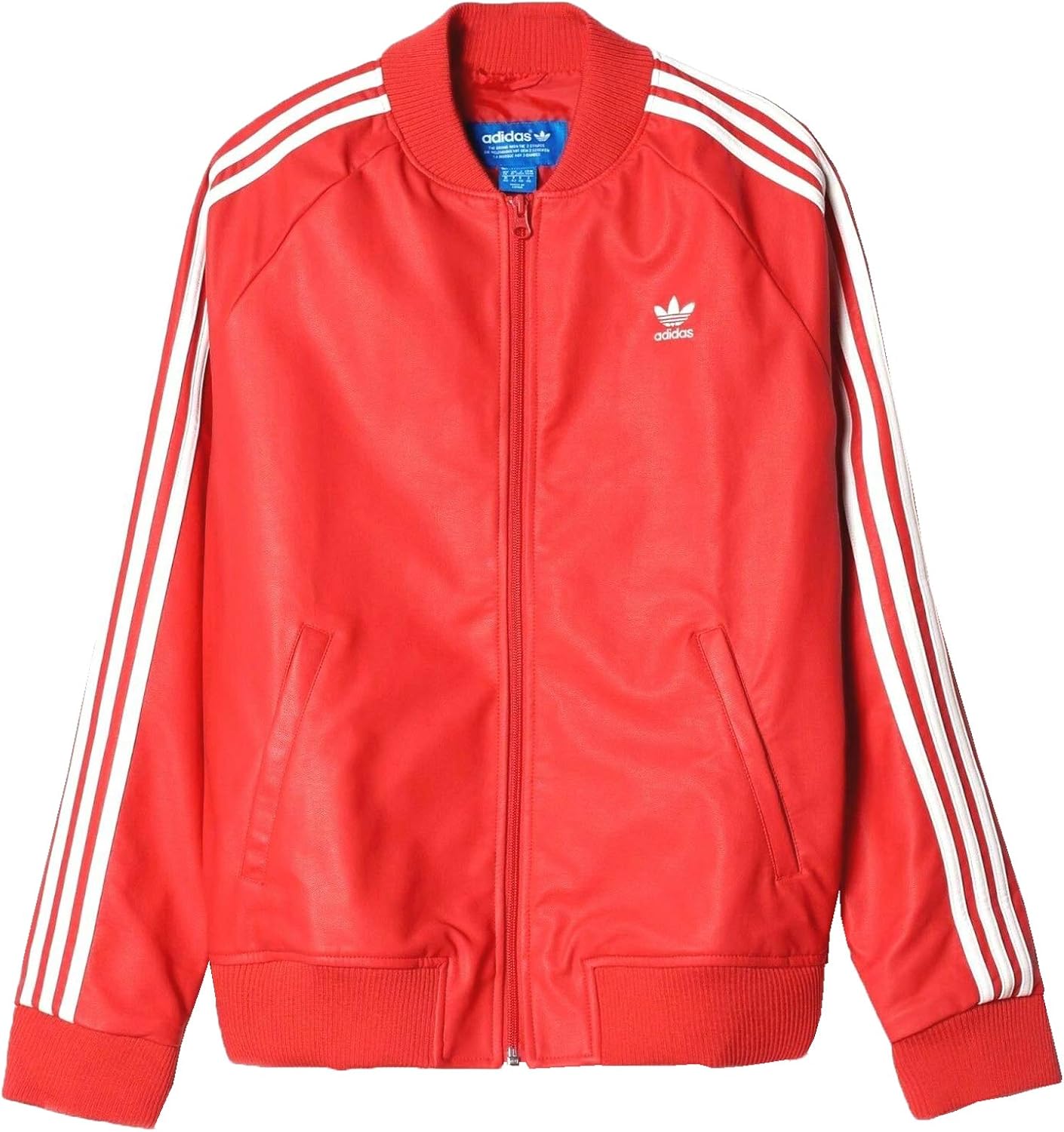 adidas Originals - Blouson - Femme Rouge Rouge: Amazon.fr: V??tements et accessoires
