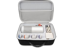 Hzycwgone Carrying Case for XGIMI MoGo 4 2025 New Portable Projector,Hard Travel Case Cover Storage Bag for XGIMI MoGo 4 Filt