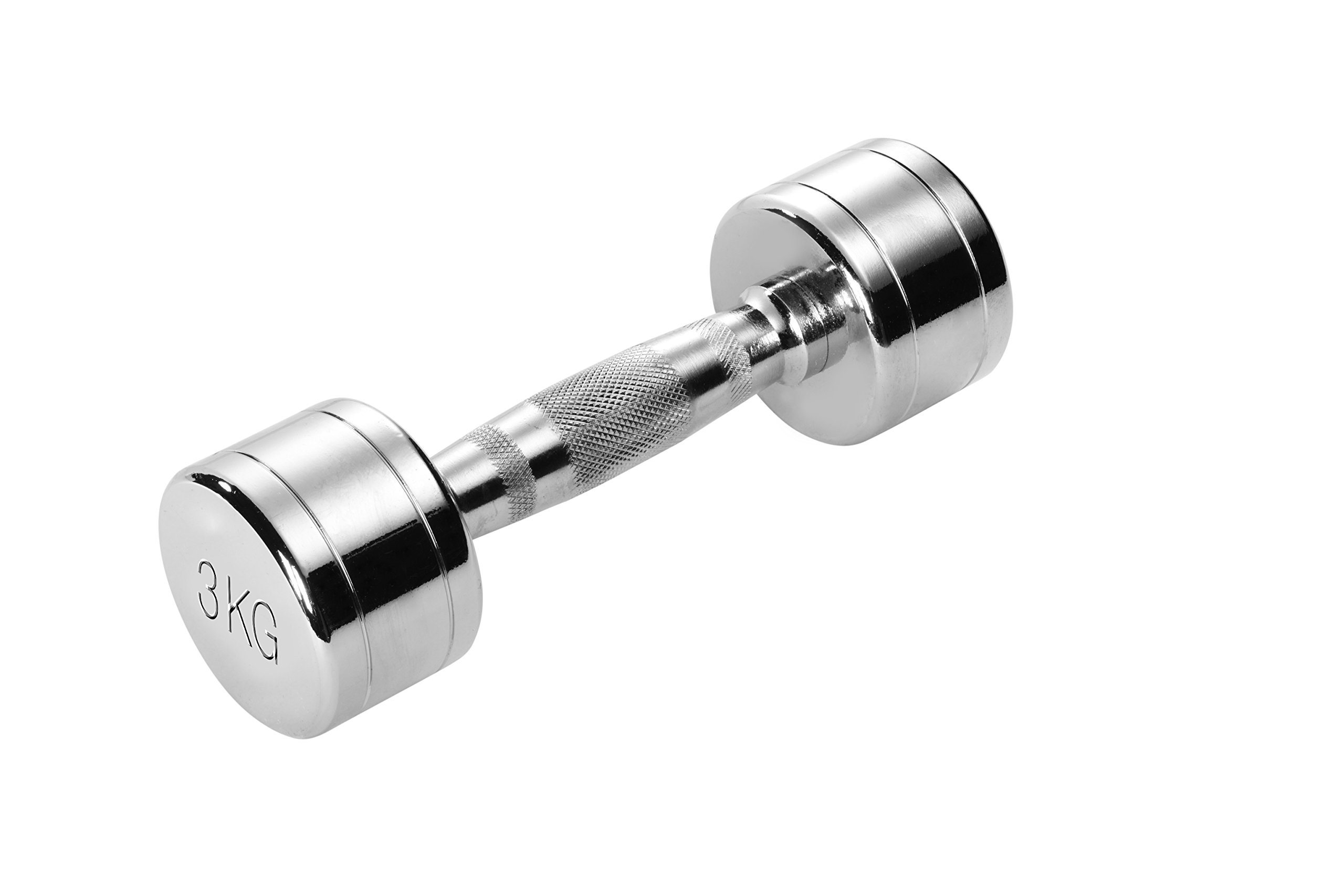 Trendy Sport Chrome Dumbbell - Trendy Sport weight - 1-Piece - 3.0 Kg