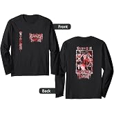 Junji Ito Headless Sculptures Back Print Long Sleeve T-Shirt