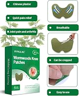 MYMULIKE 100Pcs Pain Relief Patch for Knee Wormwood Herbal Arthritis view 2