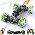 Remote Control Car RC Toys: - Drift Rc Car Rechargeable Toy Cars with Light Music Gesture Sensing RC Stunt Car Transformer 360° Rotating Hand Controlled RC Car Christmas Birthday Gift for Boys 4-7