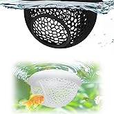 Floating Betta Hideout Cave, Large Size Floating Hammock for Small Fish to Feed, Rest, Breed&,Play,Tanks Aquarium Accessories