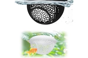 Floating Betta Hideout Cave, Large Size Floating Hammock for Small Fish to Feed, Rest, Breed&,Play,Tanks Aquarium Accessories