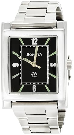 Analog Black Dial Mens Watch -NK7925SM02