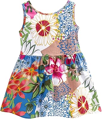 floral cotton sundress