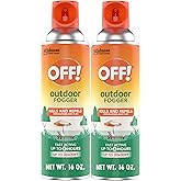 OFF! Outdoor Insect and Mosquito Repellent Fogger Backyard Pretreat Kills and Repels Insects up to 900 Square Feet 16 Ounce (Pack of 2)