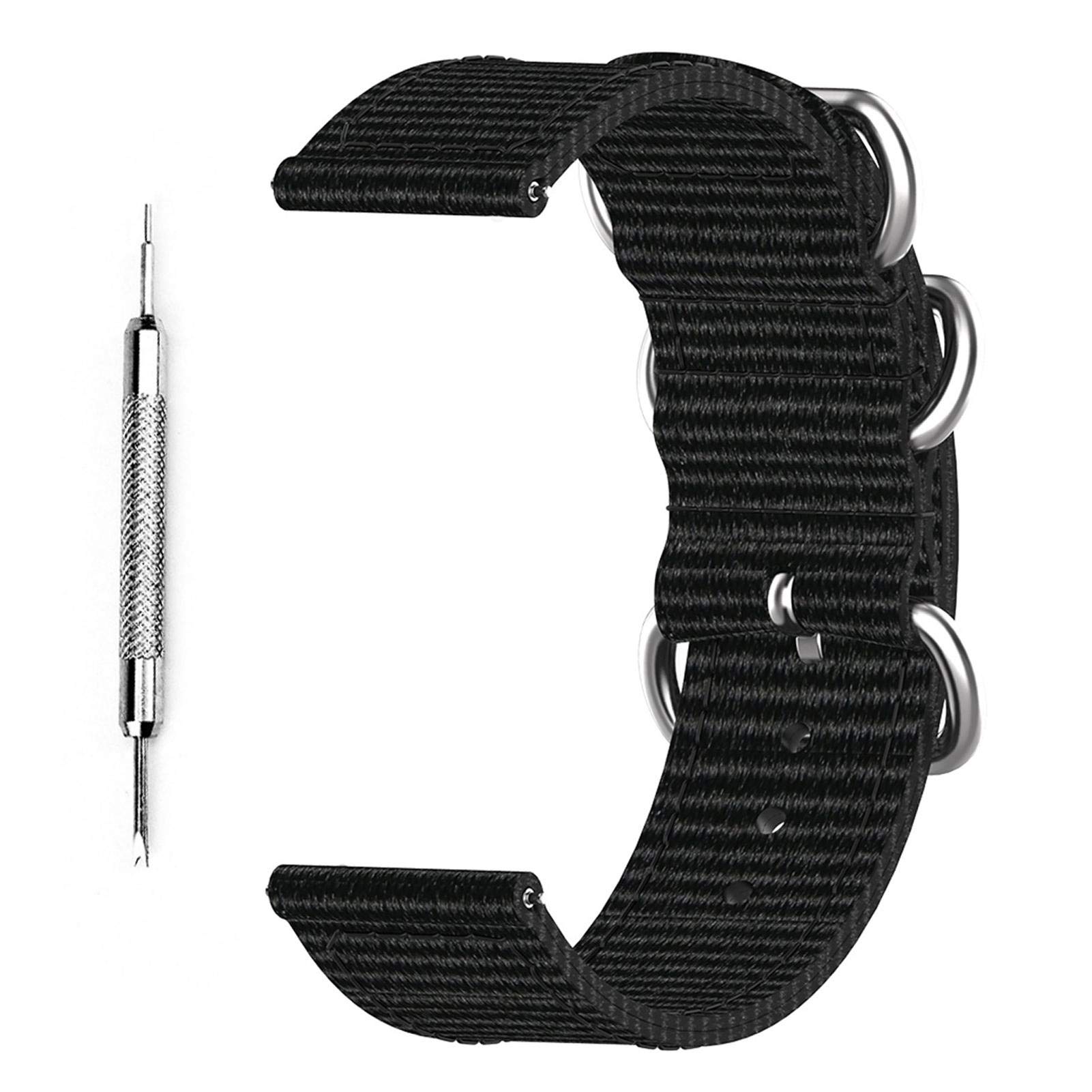 Quick Release Canvas Replacement Straps - Adjustable Band Watch Strap with Quick Release for Suunto 7/Suunto 9 Baro/Suunto 9 Spartan/Suunto 9 GPS