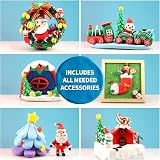 QMay Air Dry Clay 24 Colors Ultra Light Non-Toxic Modeling Set Kids view 4