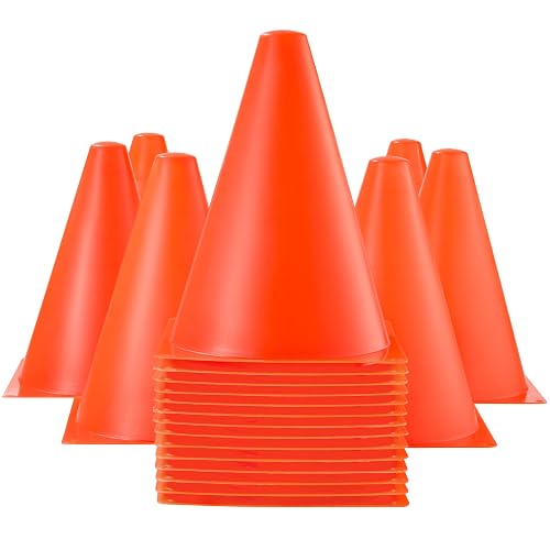 Dazzling Toys 6 Mini Traffic Cones - 7