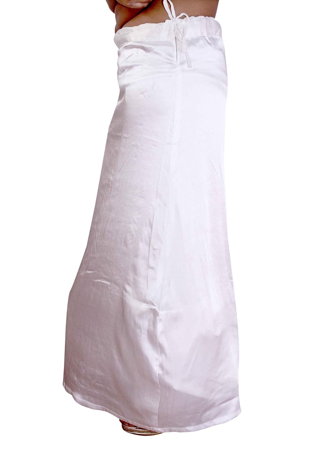 s.k. textiles women's satin cancan 3-layered petticoat (white, 44)