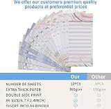 Mlife Budget Binder 30Pcs A6 Ring Binder Set with Zipper Envelopes Budget view 3