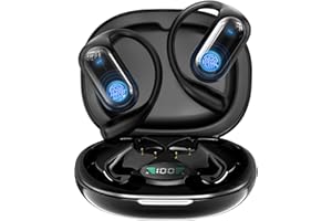 MOZC 168 Languages AI Translation Earbuds, Bluetooth 5.4 Headphones Translator, 4-in-1 Smart Mode Touch Screen Real-Time Earphones Fit iOS and Android Ideal for Travel Business and Learning, Black